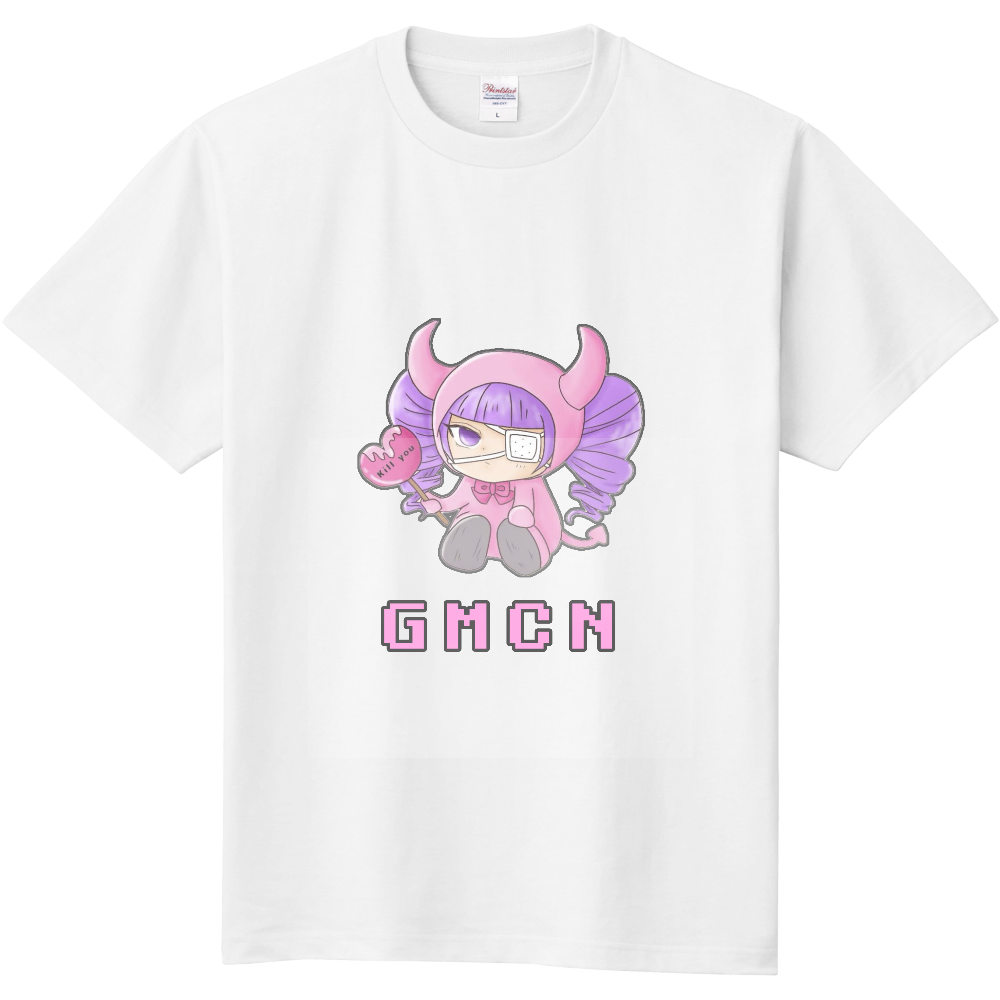 デビルグミ美 Tシャツ 白
