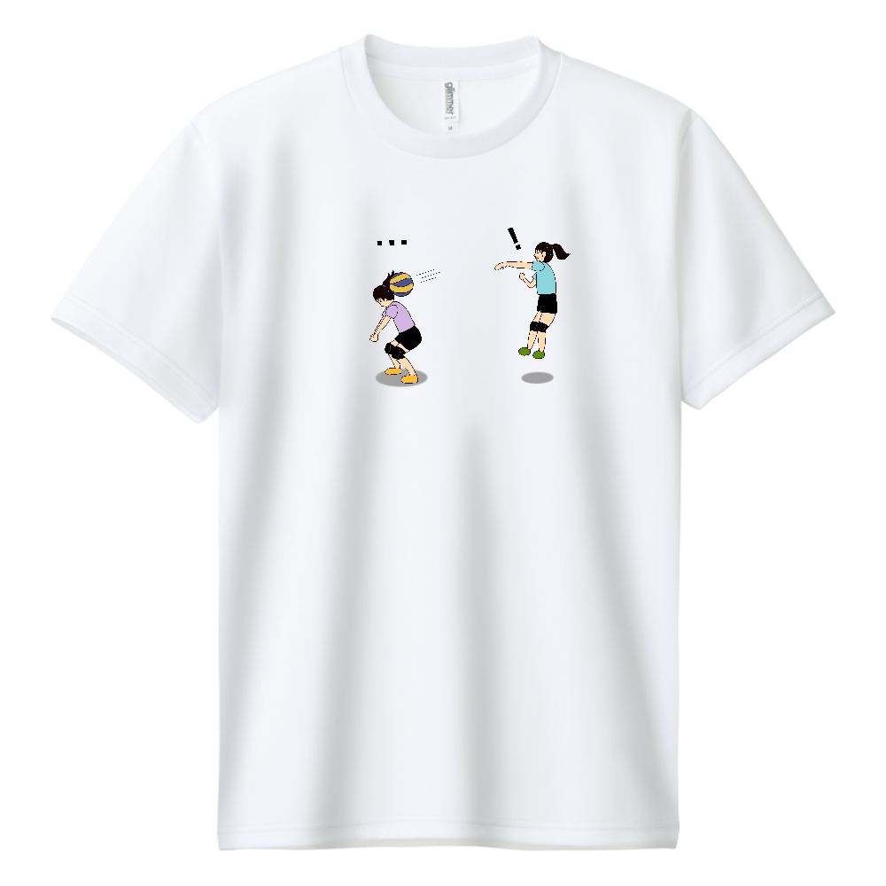 バレーボール事故Tシャツ