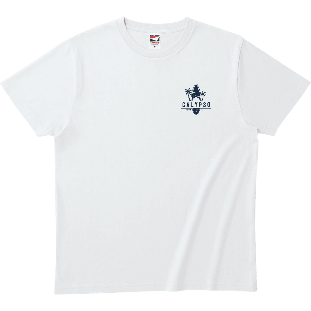Calypsoネイビーロゴ ヘビーウェイトTシャツ