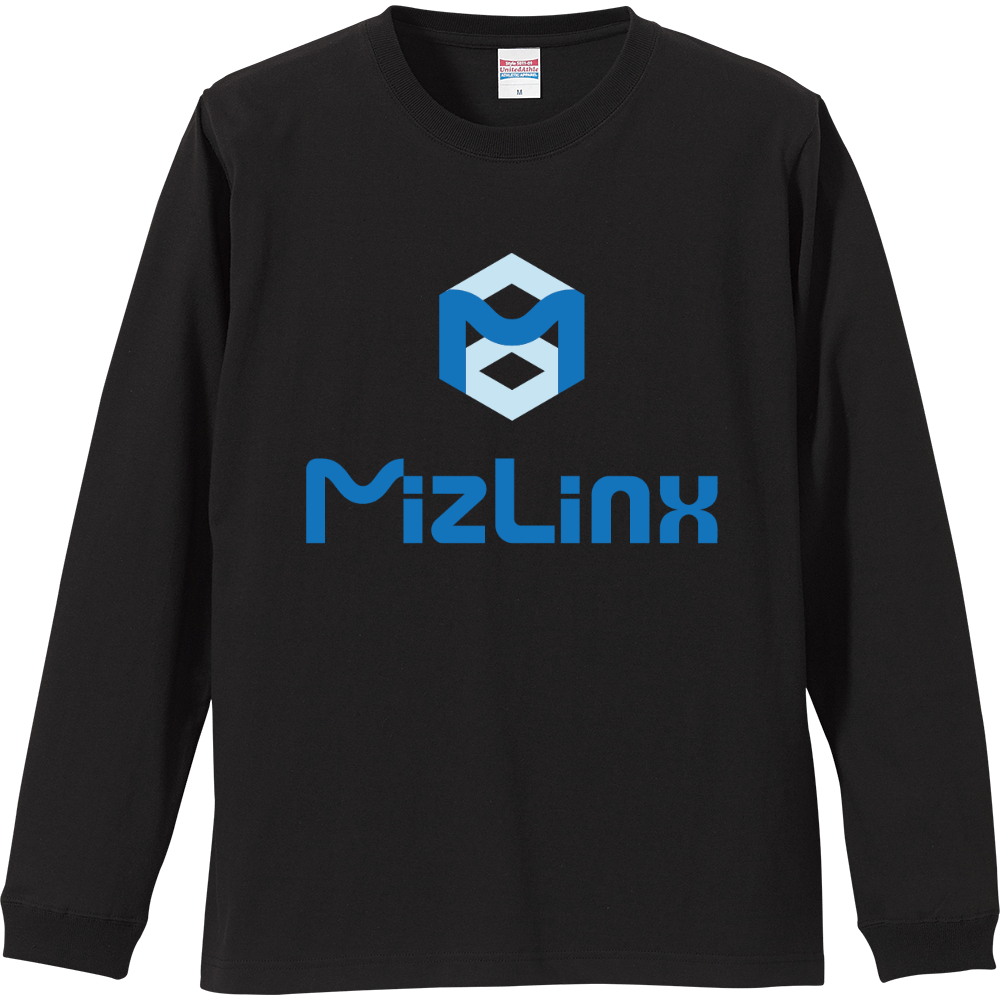 MizLinx 長袖 ロゴ 袖絞り