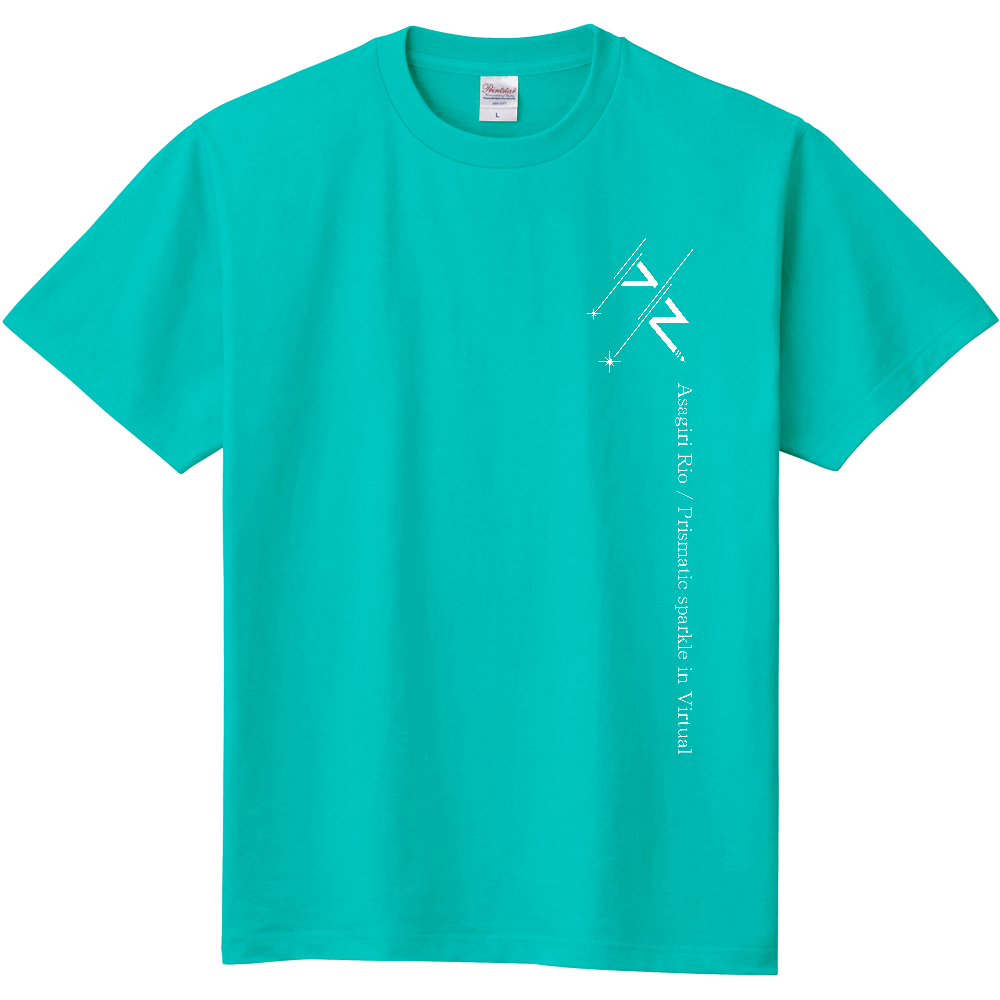 浅葱里リオミニロゴマークTシャツ