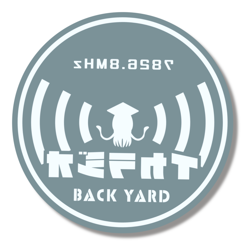 イカラジオ裏方・缶バッジ(44mm)