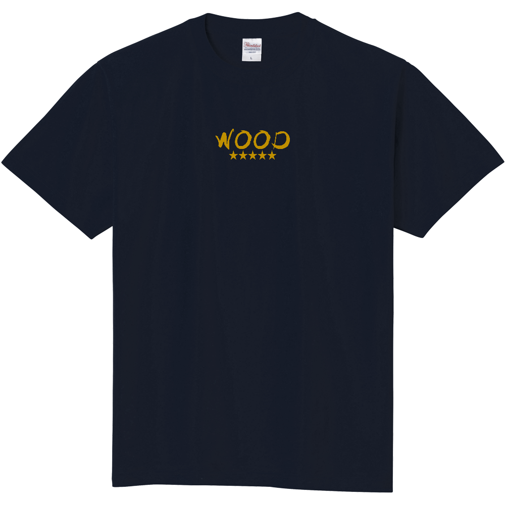 占術Tシャツ WOOD編 ゴールド(アーミーグリーン)