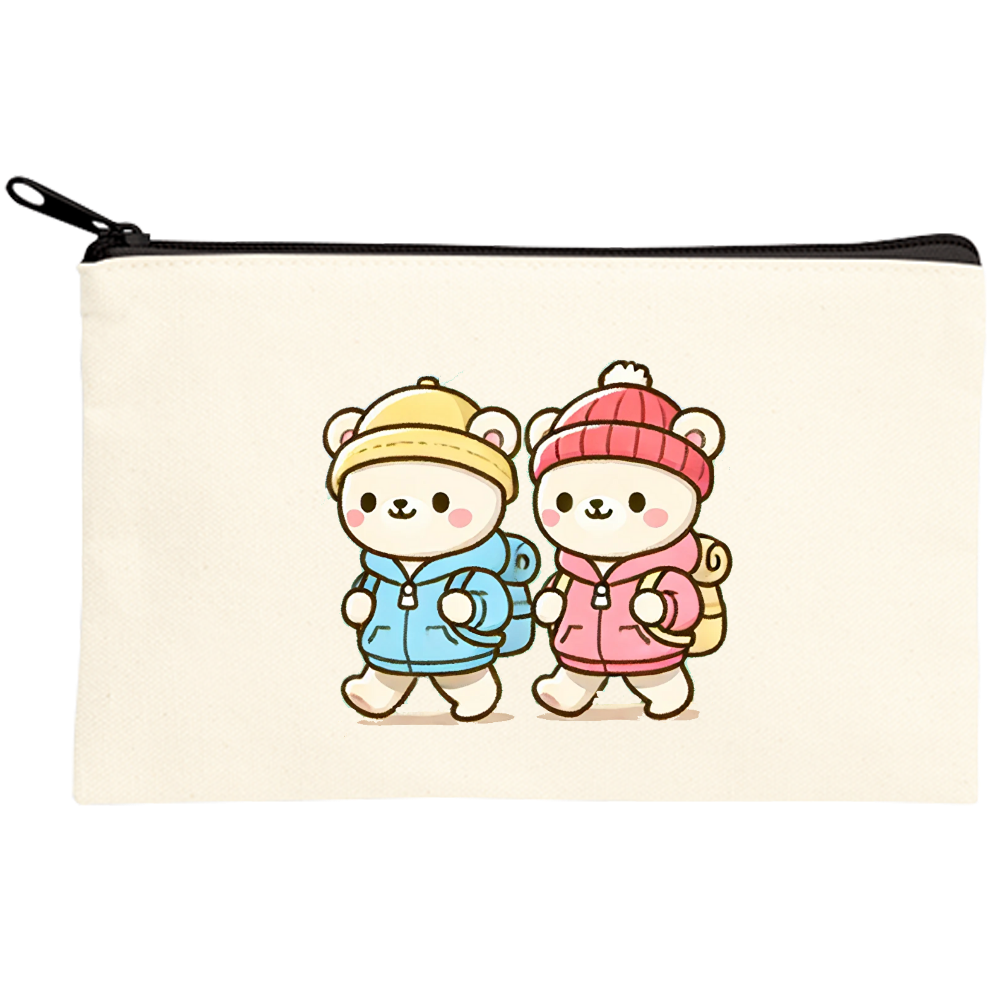 かわいい子熊のカップル