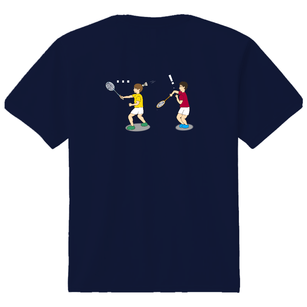 バドミントンTシャツメンズ