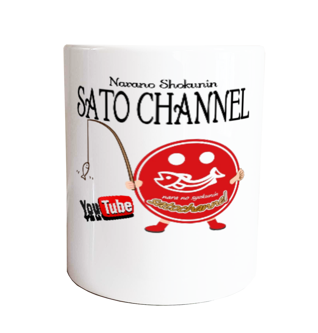 奈良の職人さとちゃんねる　オリジナル　マグカップ