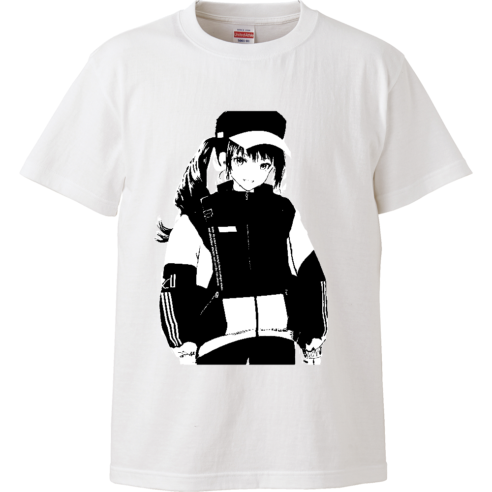 tec wear 女子Ver1白黒（ハイクオリティーTシャツ）