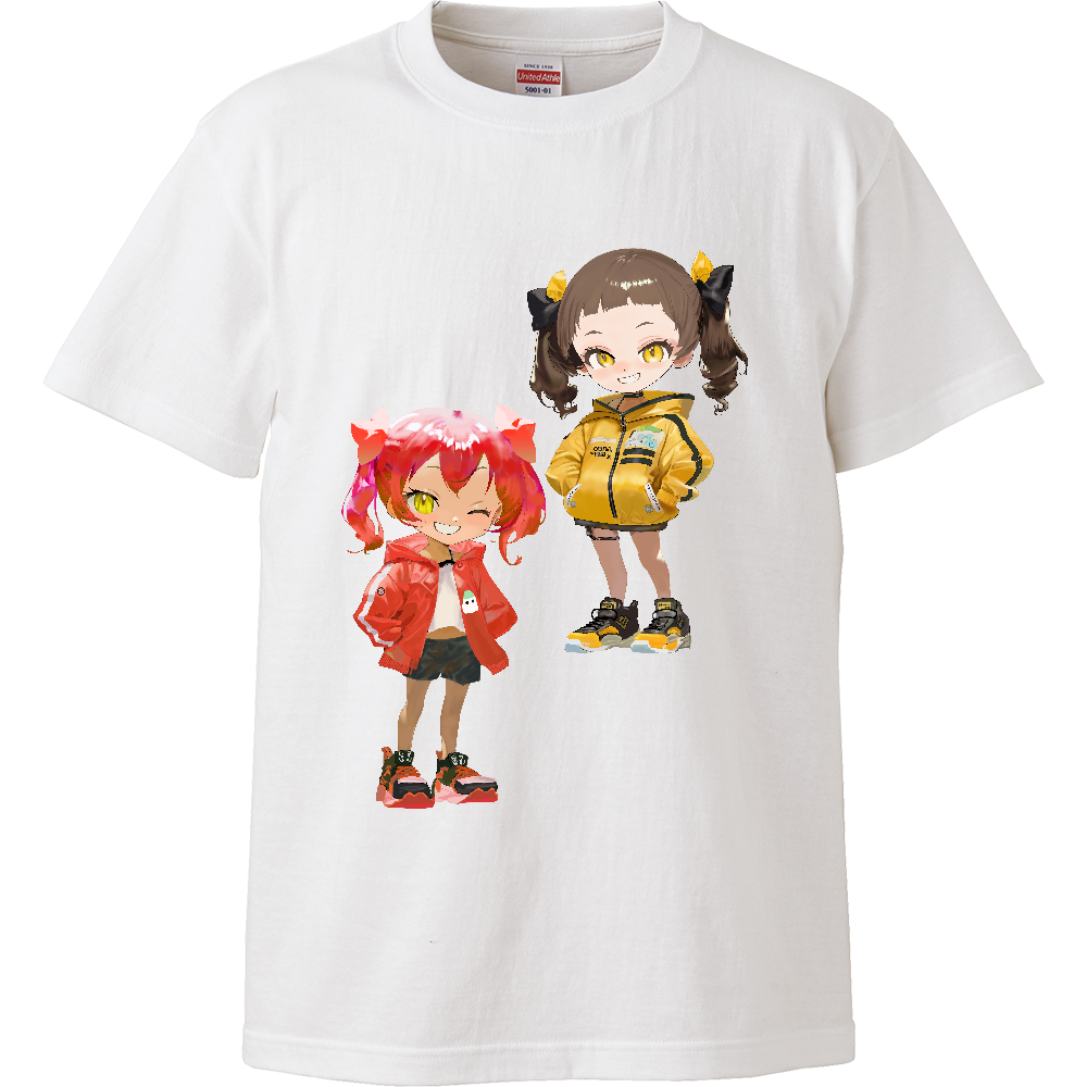 tec wear 女子Ver４ちびきゃら（ハイクオリティーTシャツ）