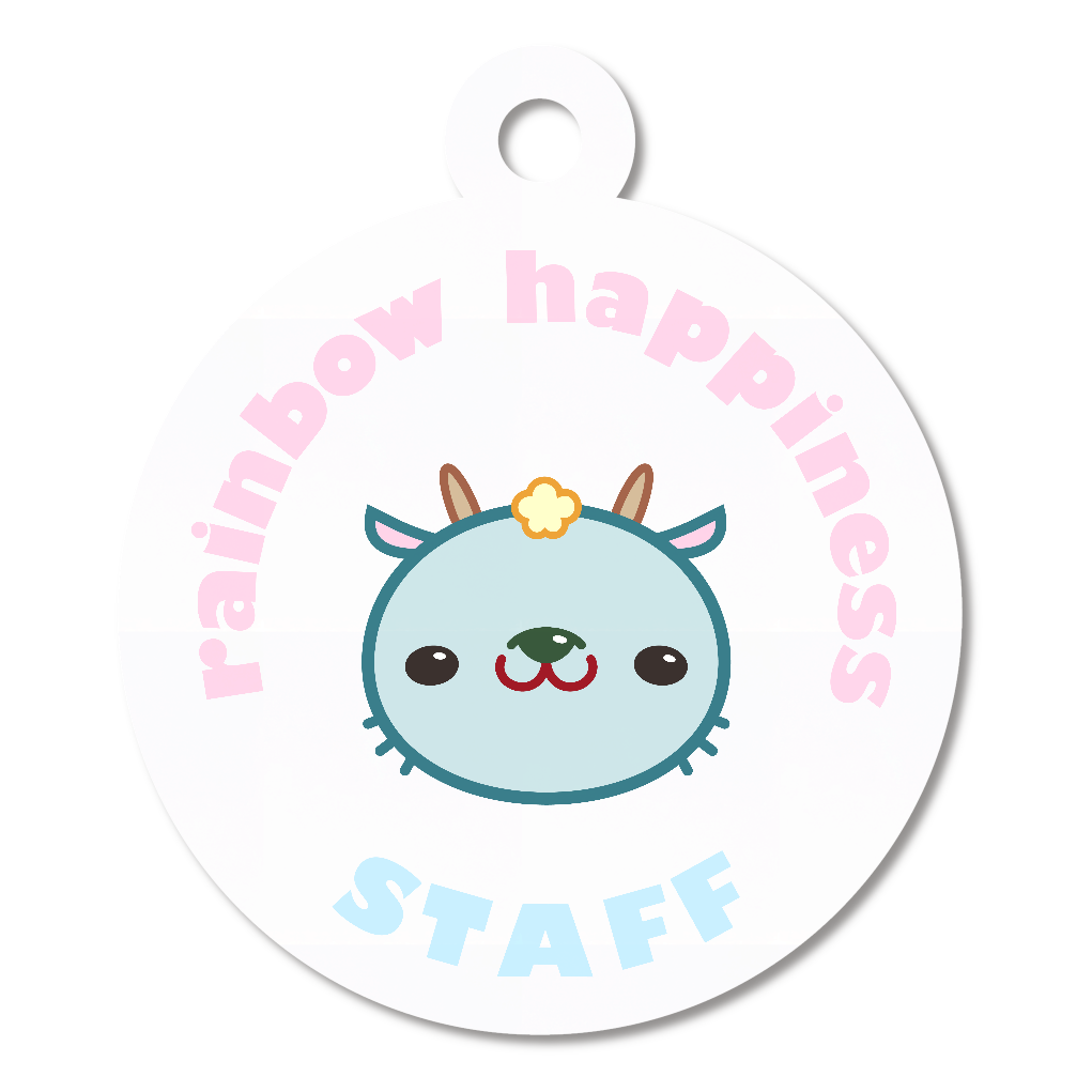 rainbow happiness staff アクキー　セイリュウ