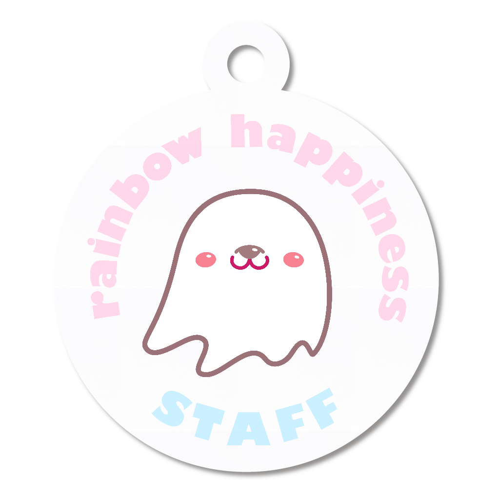 rainbow happiness staff アクキー ゴースト