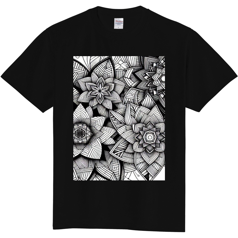 機械的な花のデザイン