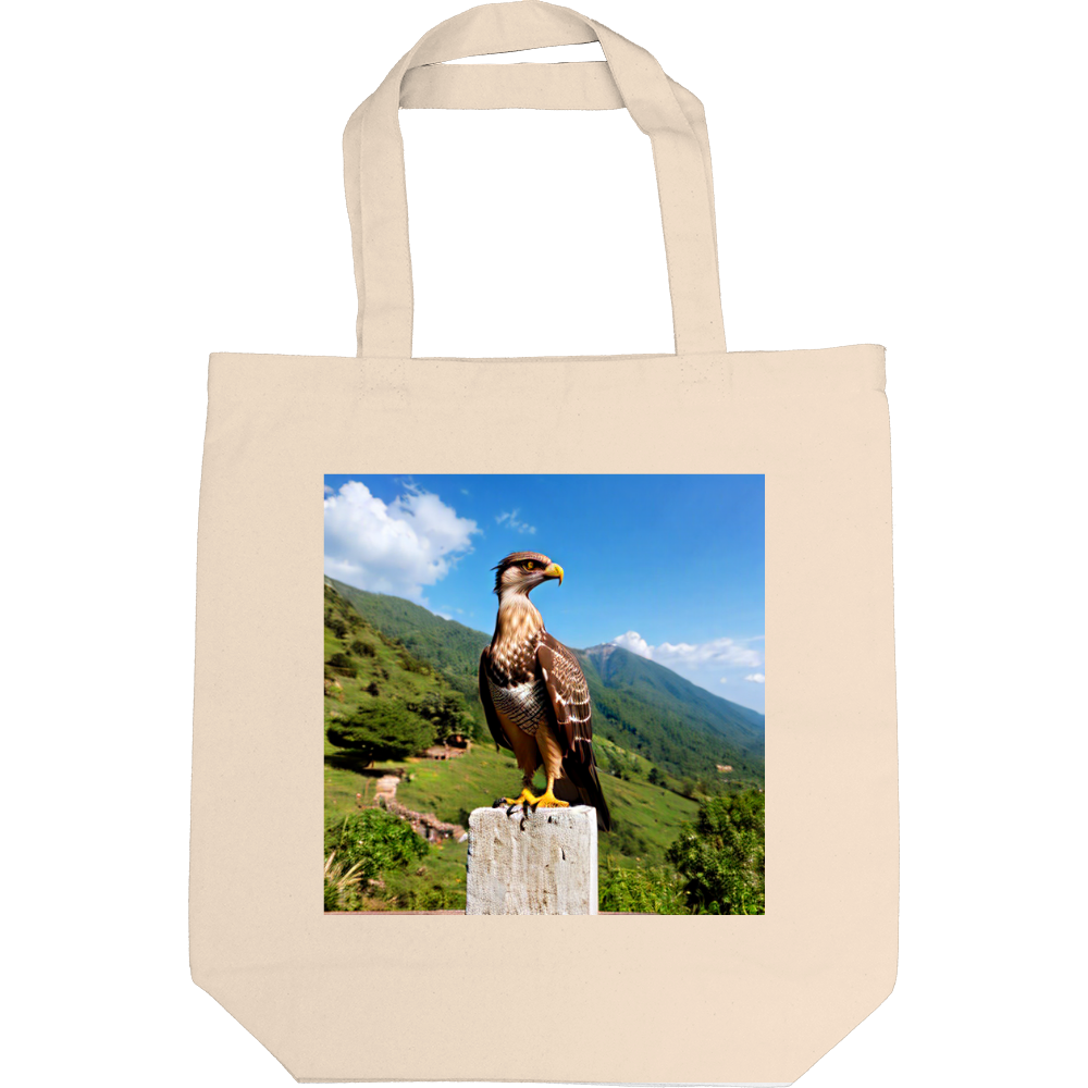 トートバッグ『凛々しい鳥』