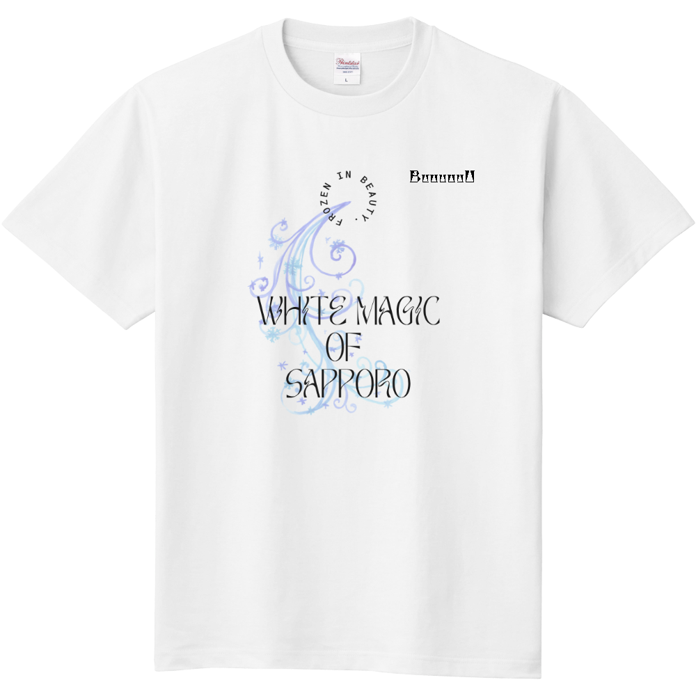 BuuuuuUオリジナルTシャツ「雪の妖精_sapporo」