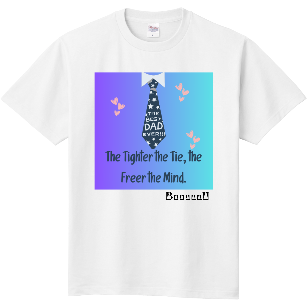 BuuuuuUオリジナルTシャツ「ネクタイ」