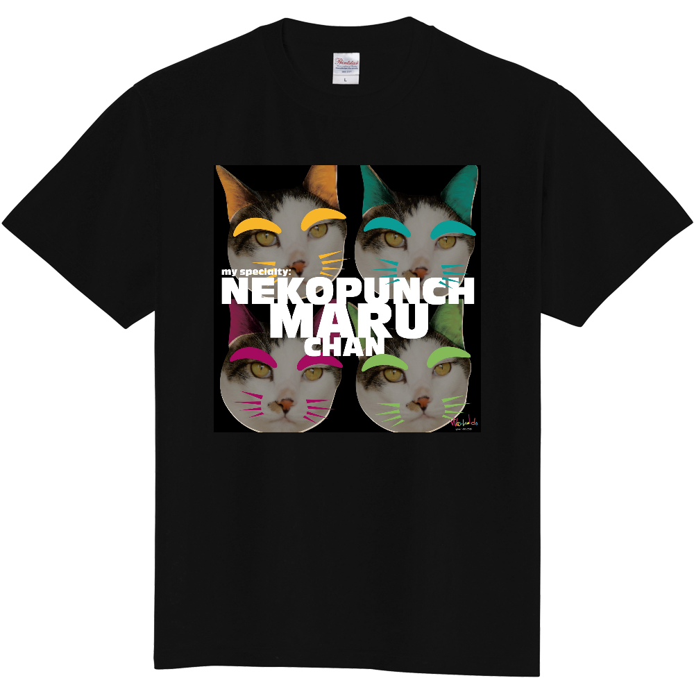 MARU chan「NEKOPUNCH T-SHIRTS」