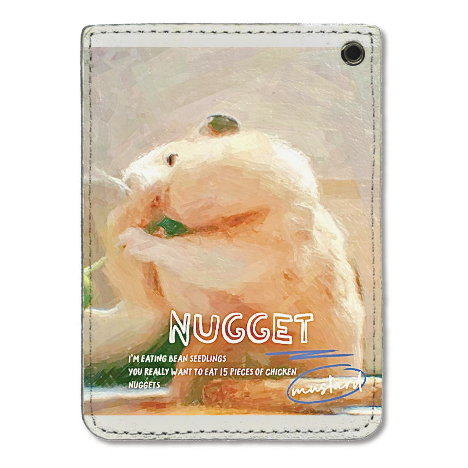 豆苗うまうまナゲット君パスケース