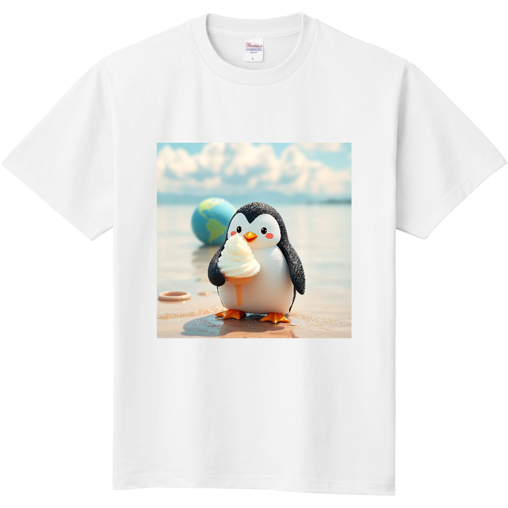 夏ペンギン03の即日Ｔシャツ