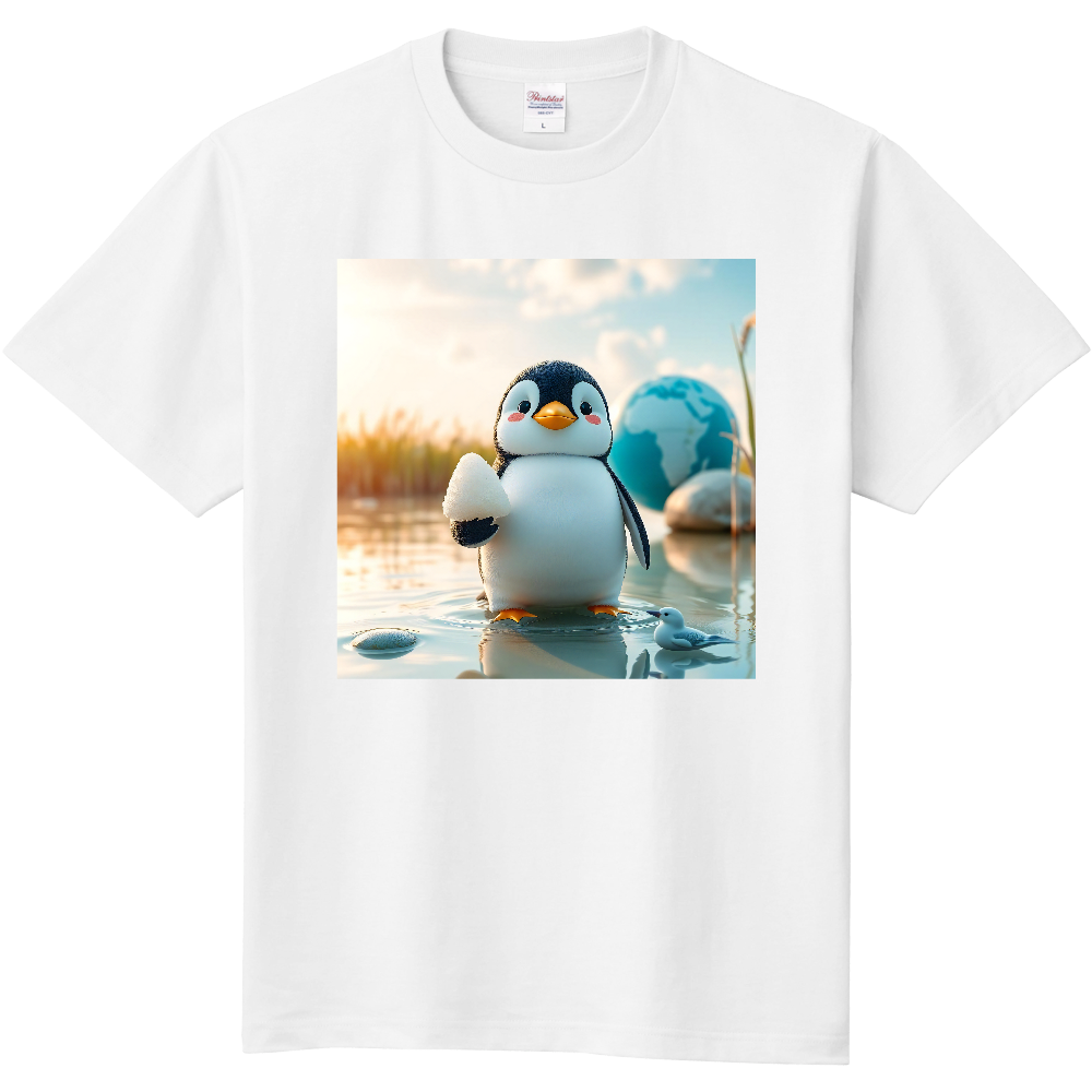 夏ペンギン04の即日Ｔシャツ