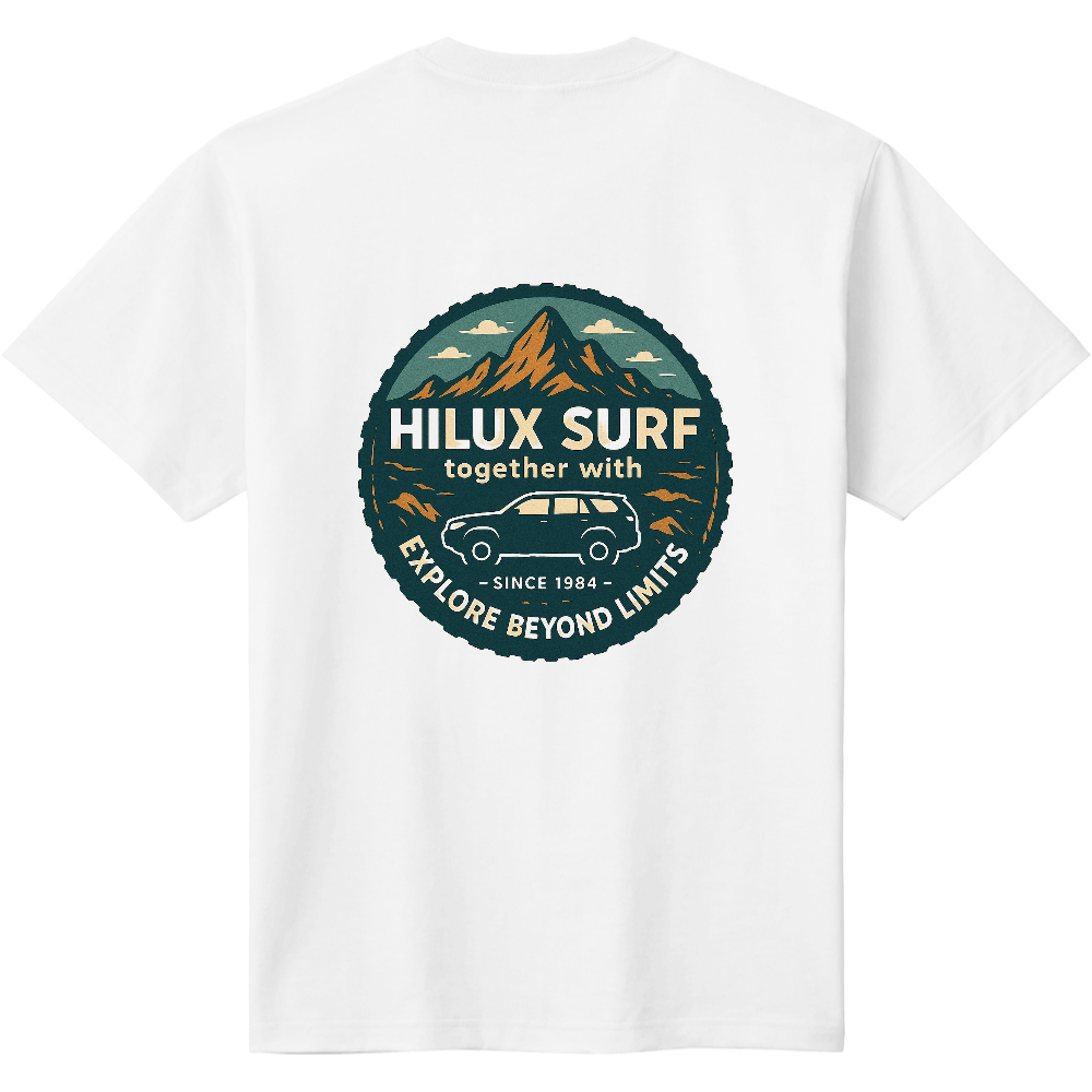 オリジナルTシャツ HILUX SURF Together With
