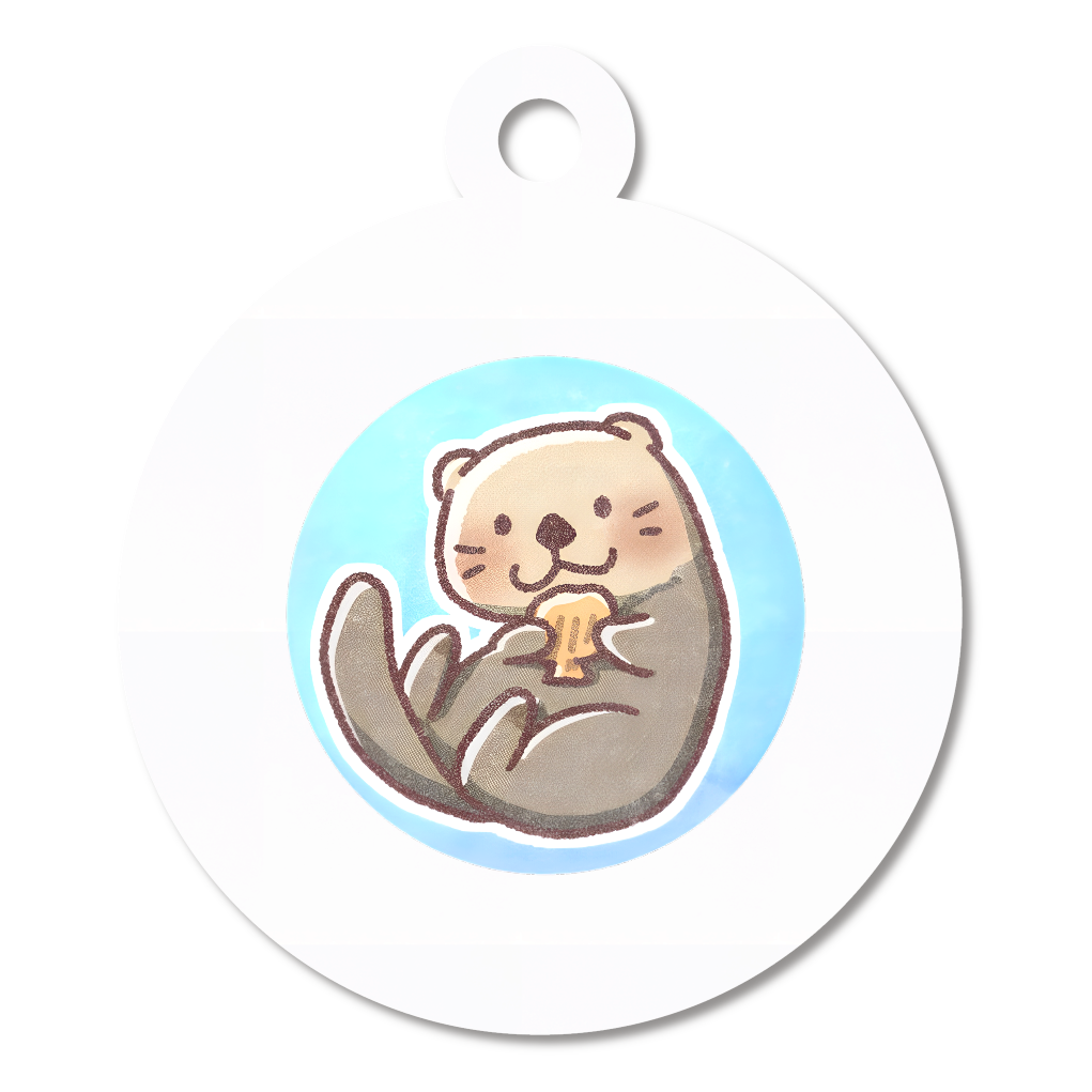 ラッコのみキーホルダー