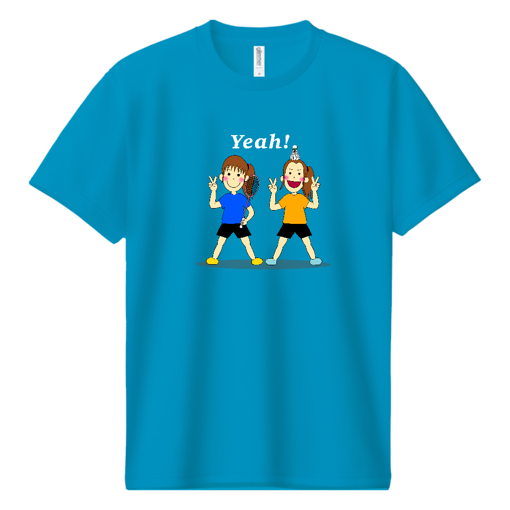 バドミントンTシャツ