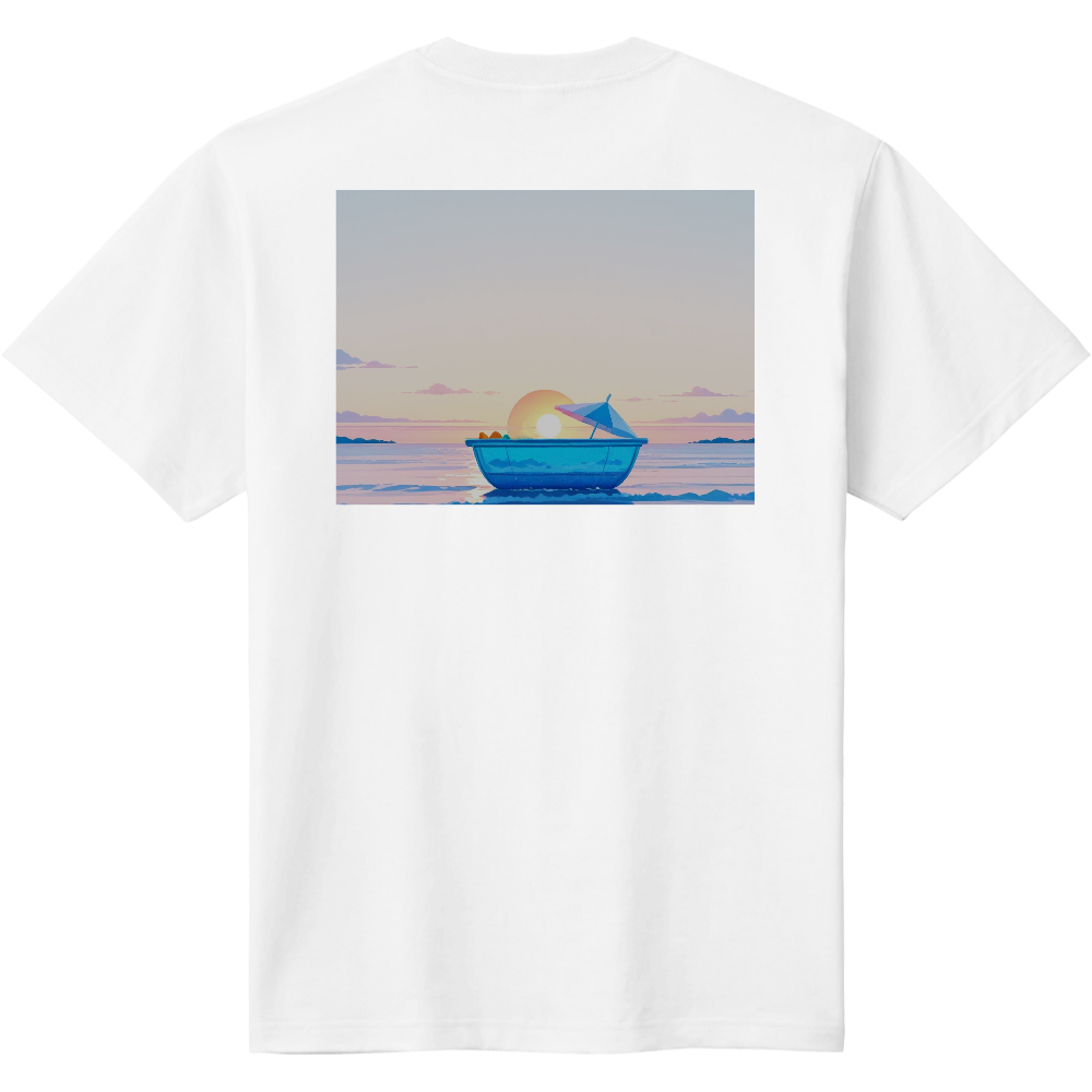 海に浮かぶボート