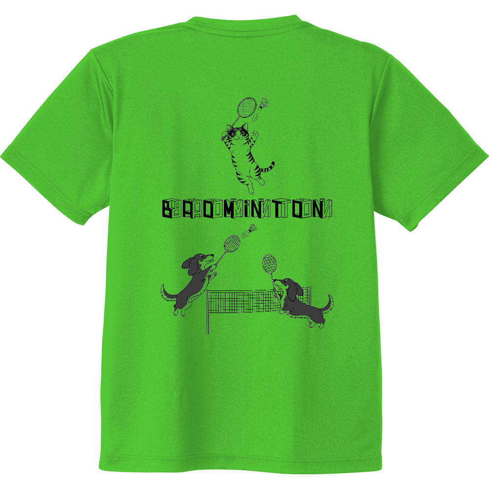バドミントンシャツ