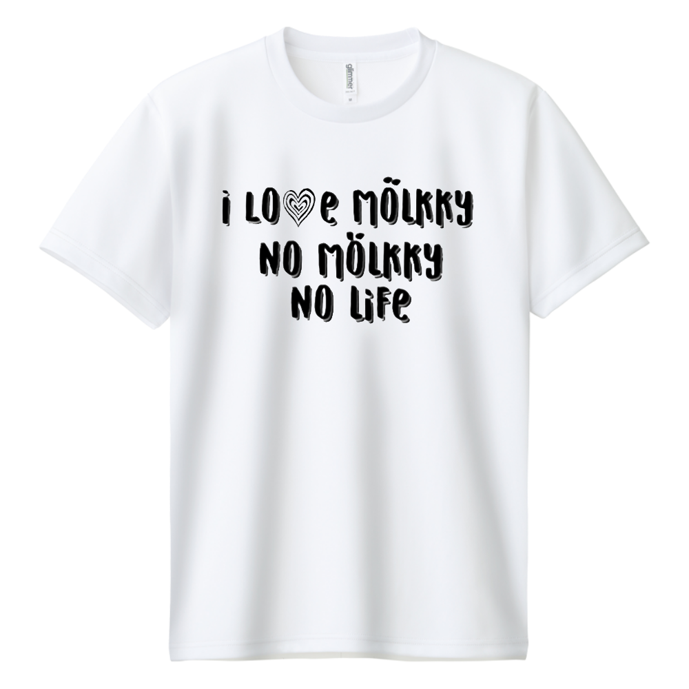 モルックラブTシャツ（ドライ白）