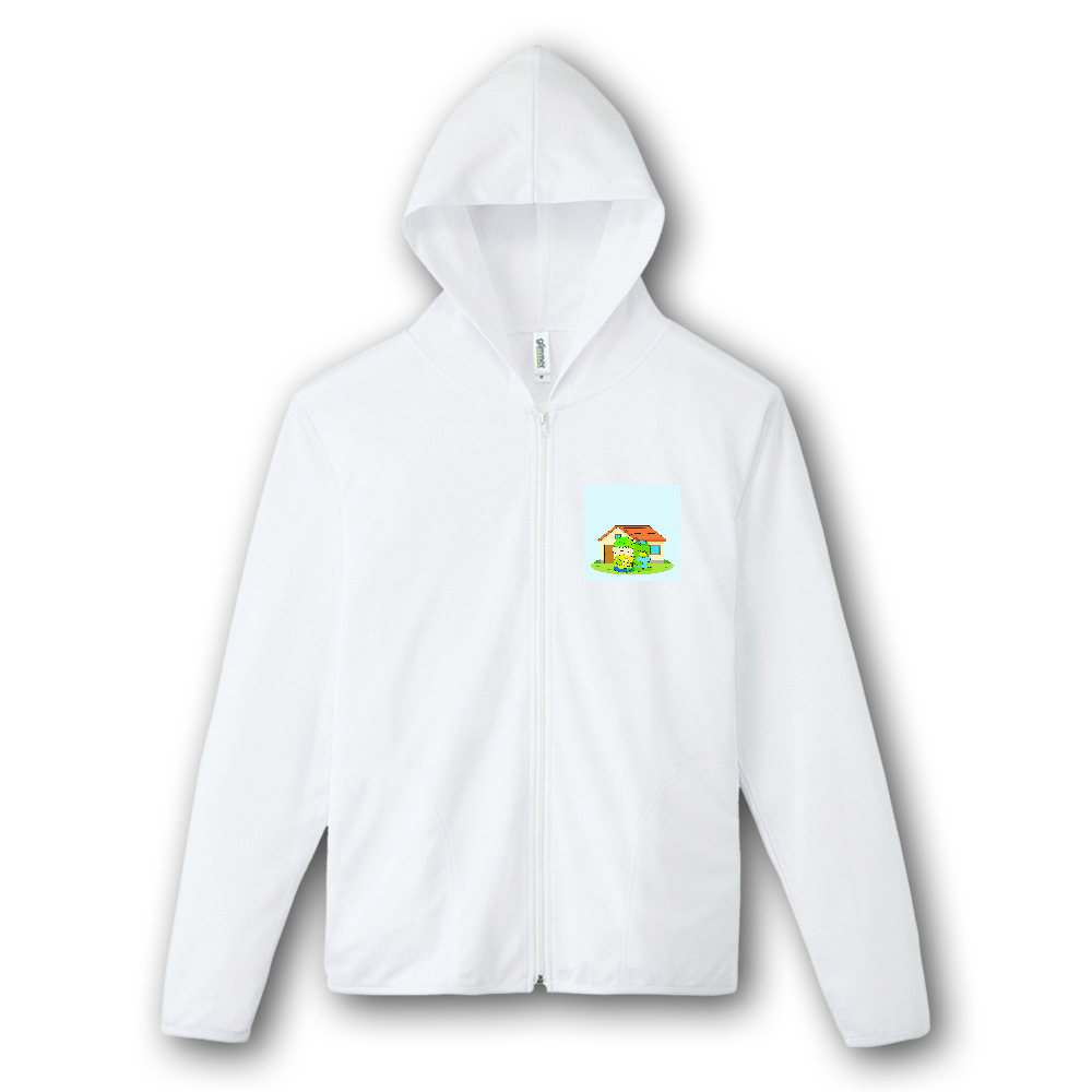 りーた＆カッパイラスト ドライジップパーカー