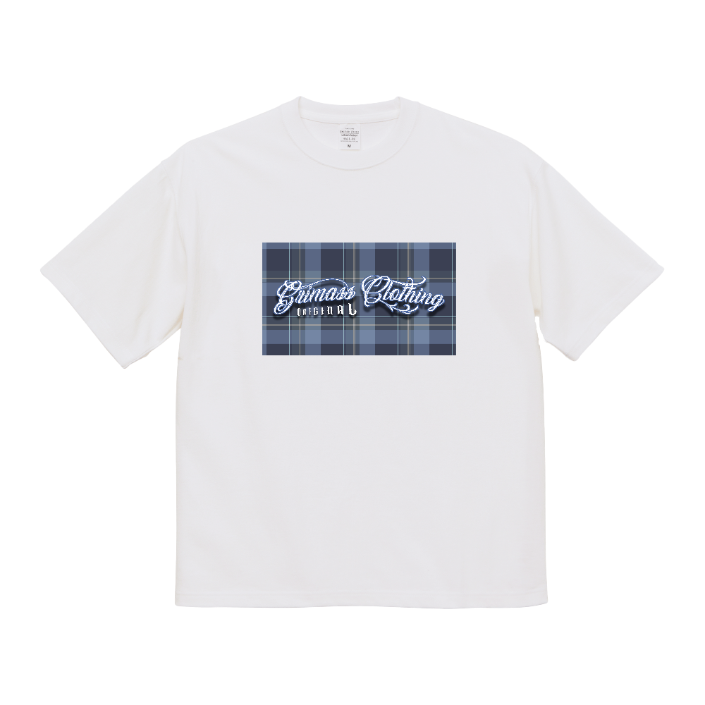 Grimass Clothing T-Shirt Glen Check & GC Logo 2