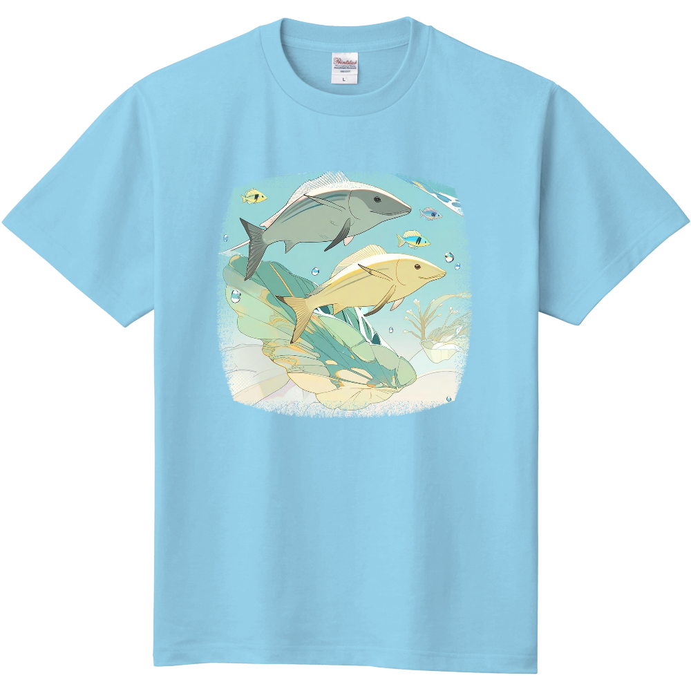 優雅に泳ぐ海洋生物