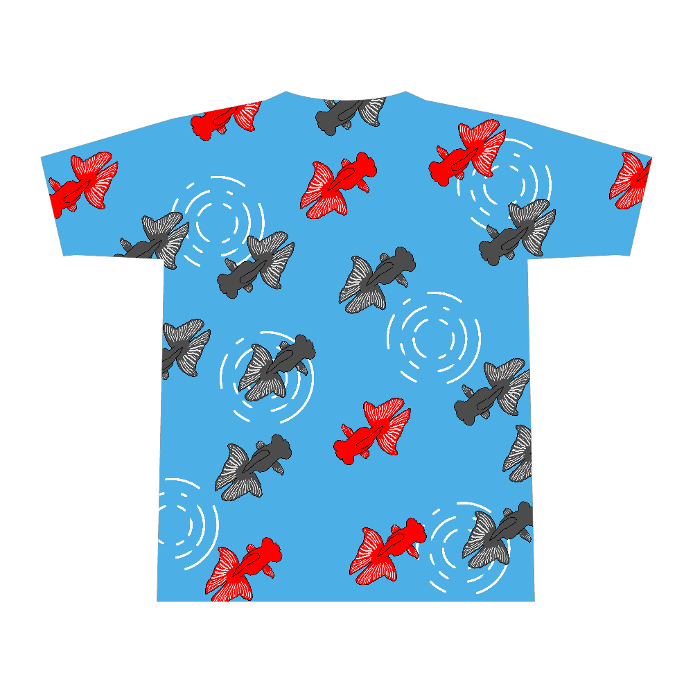 金魚〔表裏プリント〕