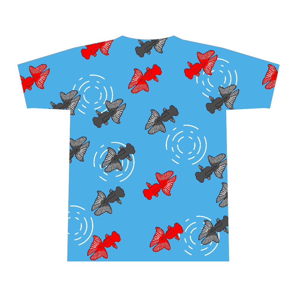 金魚〔表裏プリント〕