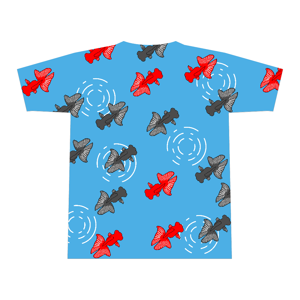 金魚〔表裏プリント〕