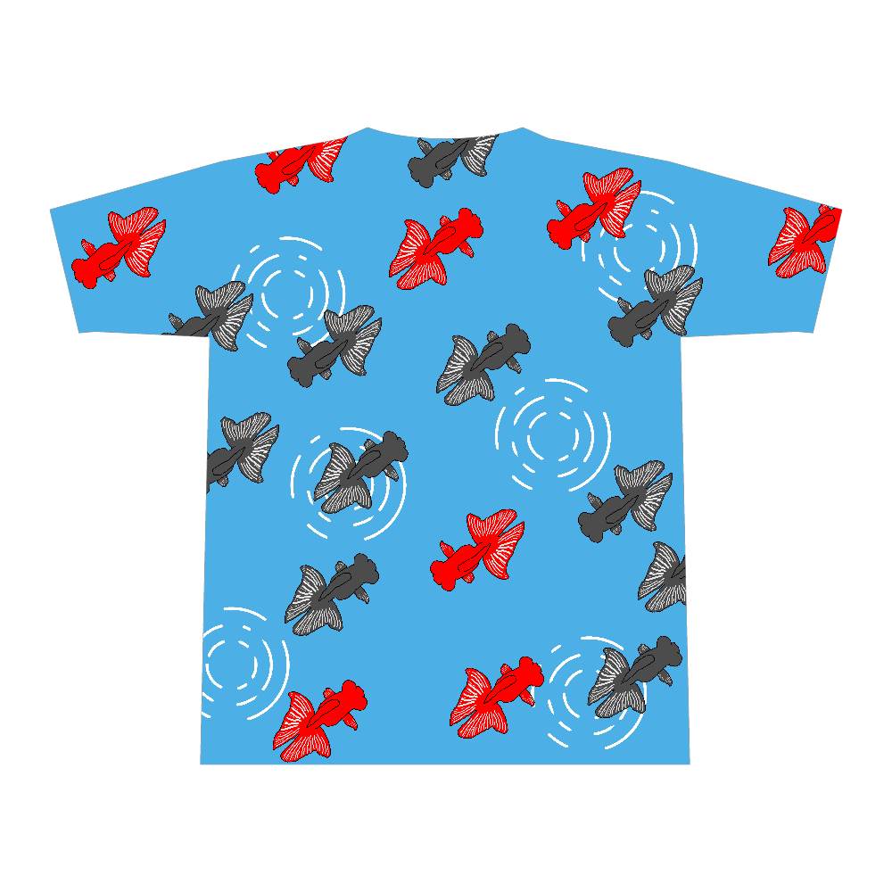 金魚〔表裏プリント〕