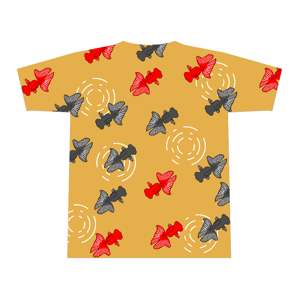 金魚〔表裏プリント〕