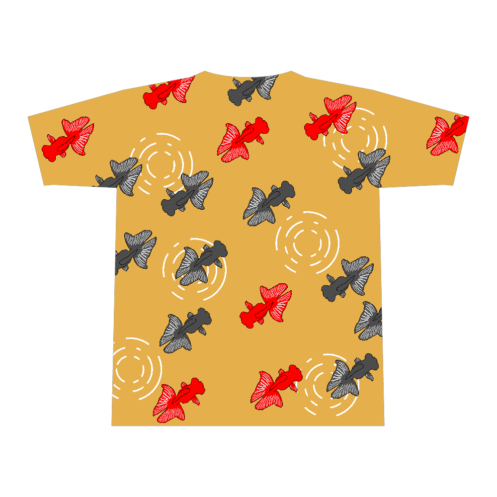 金魚〔表裏プリント〕