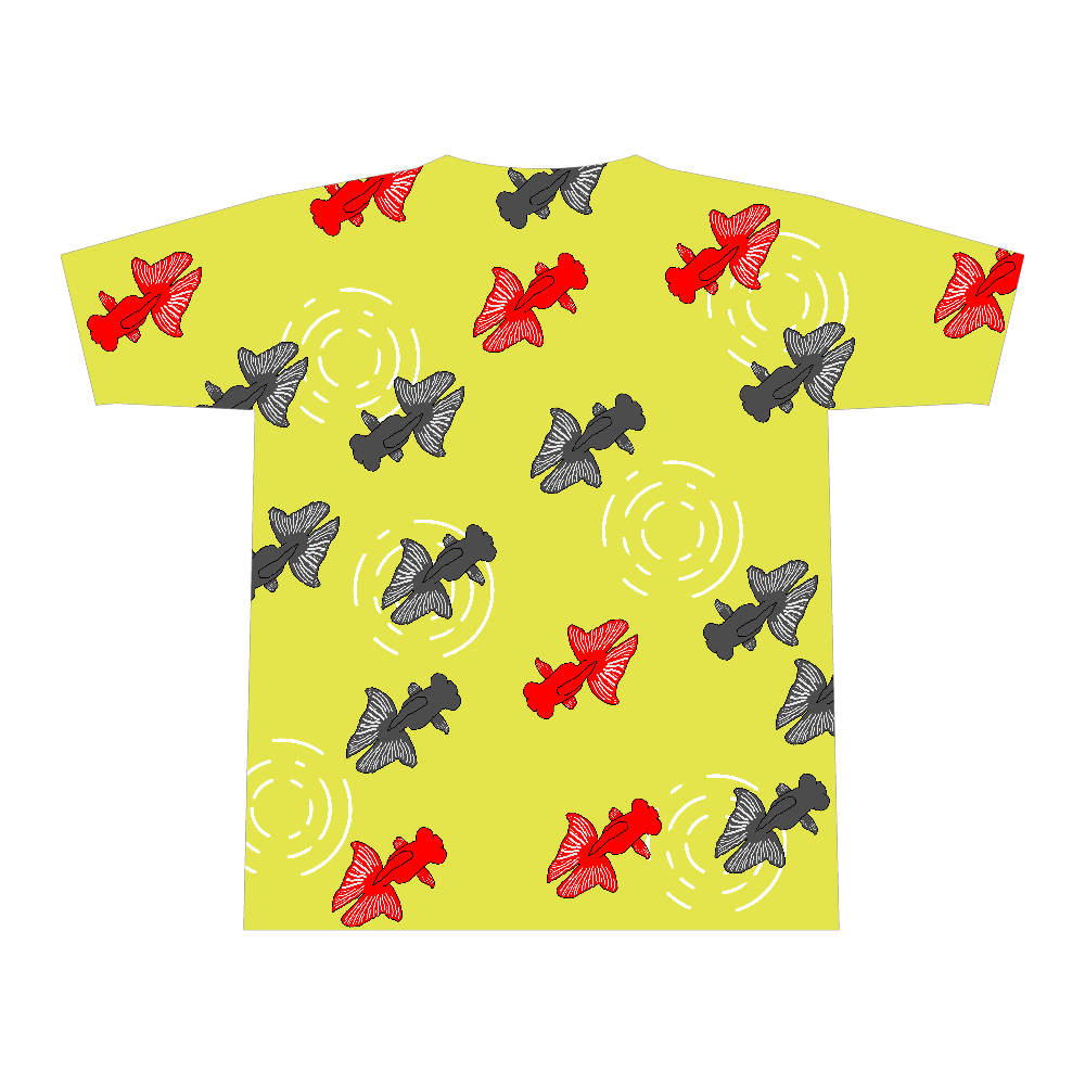 金魚〔表裏プリント〕