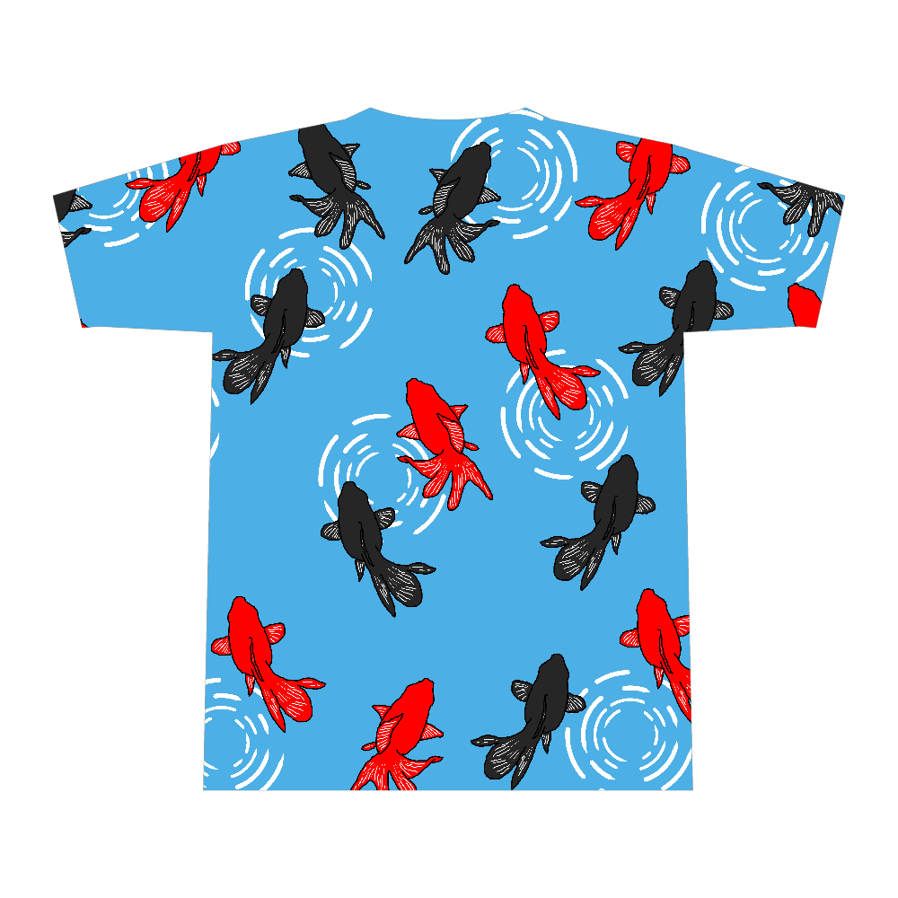 金魚〔表裏プリント〕