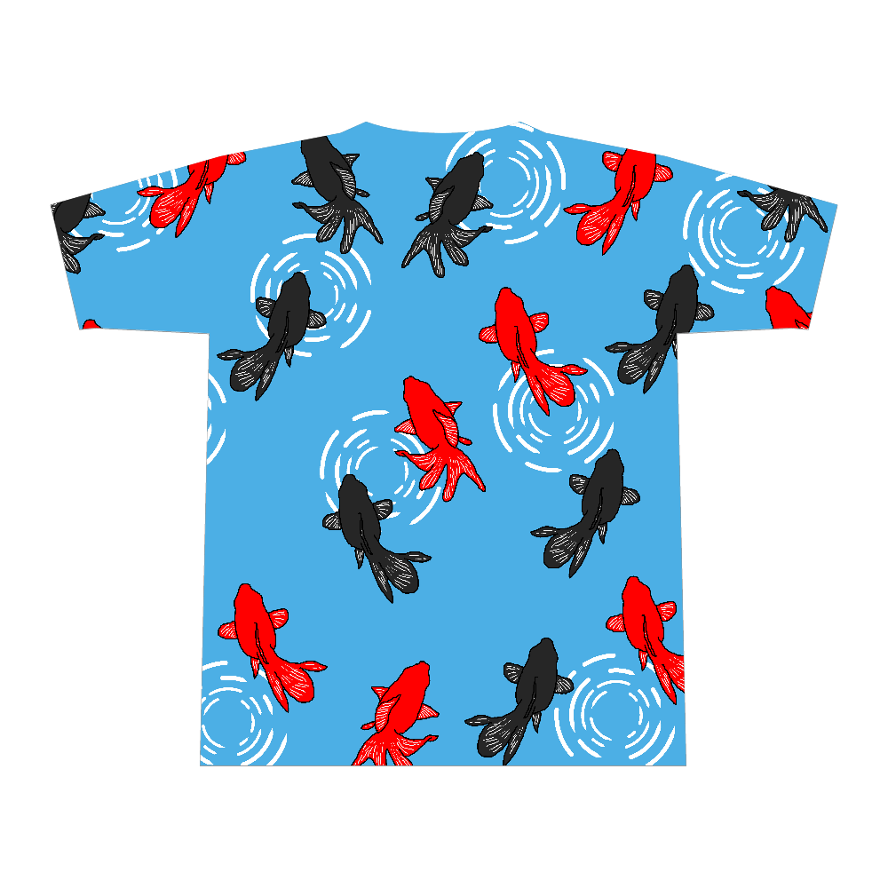 金魚〔表裏プリント〕