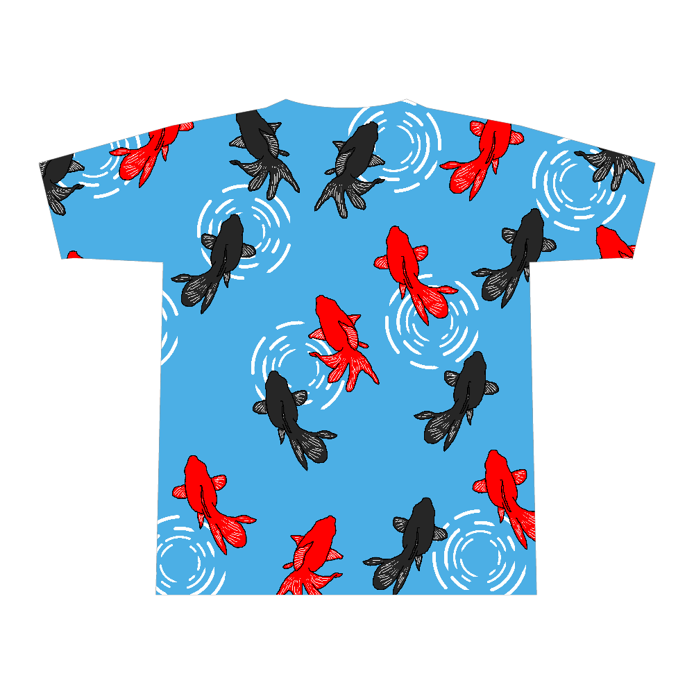 金魚〔表裏プリント〕