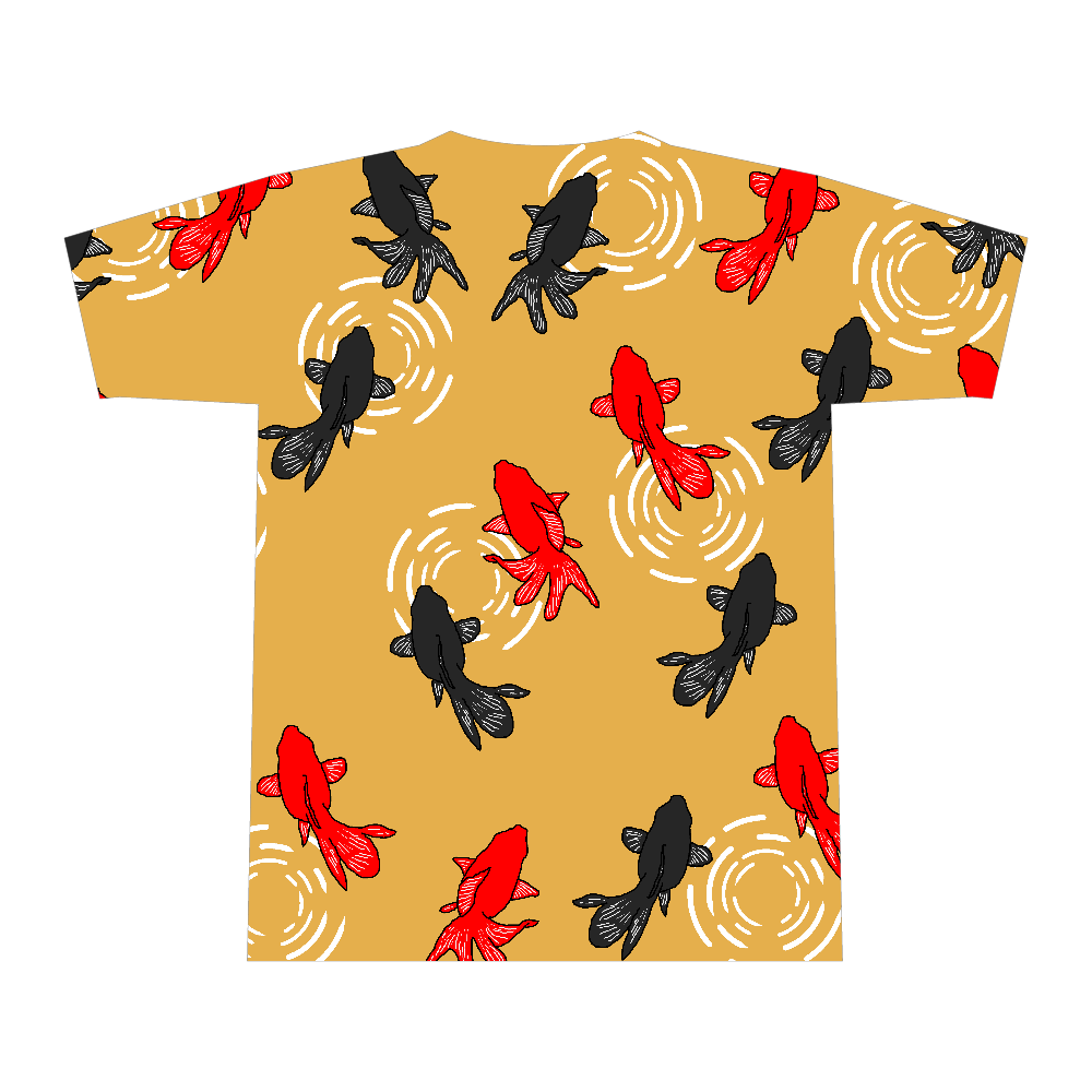 金魚〔表裏プリント〕