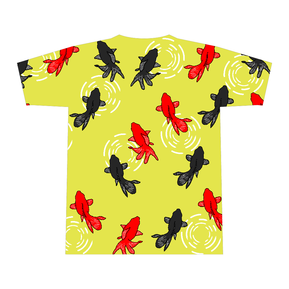 金魚〔表裏プリント〕