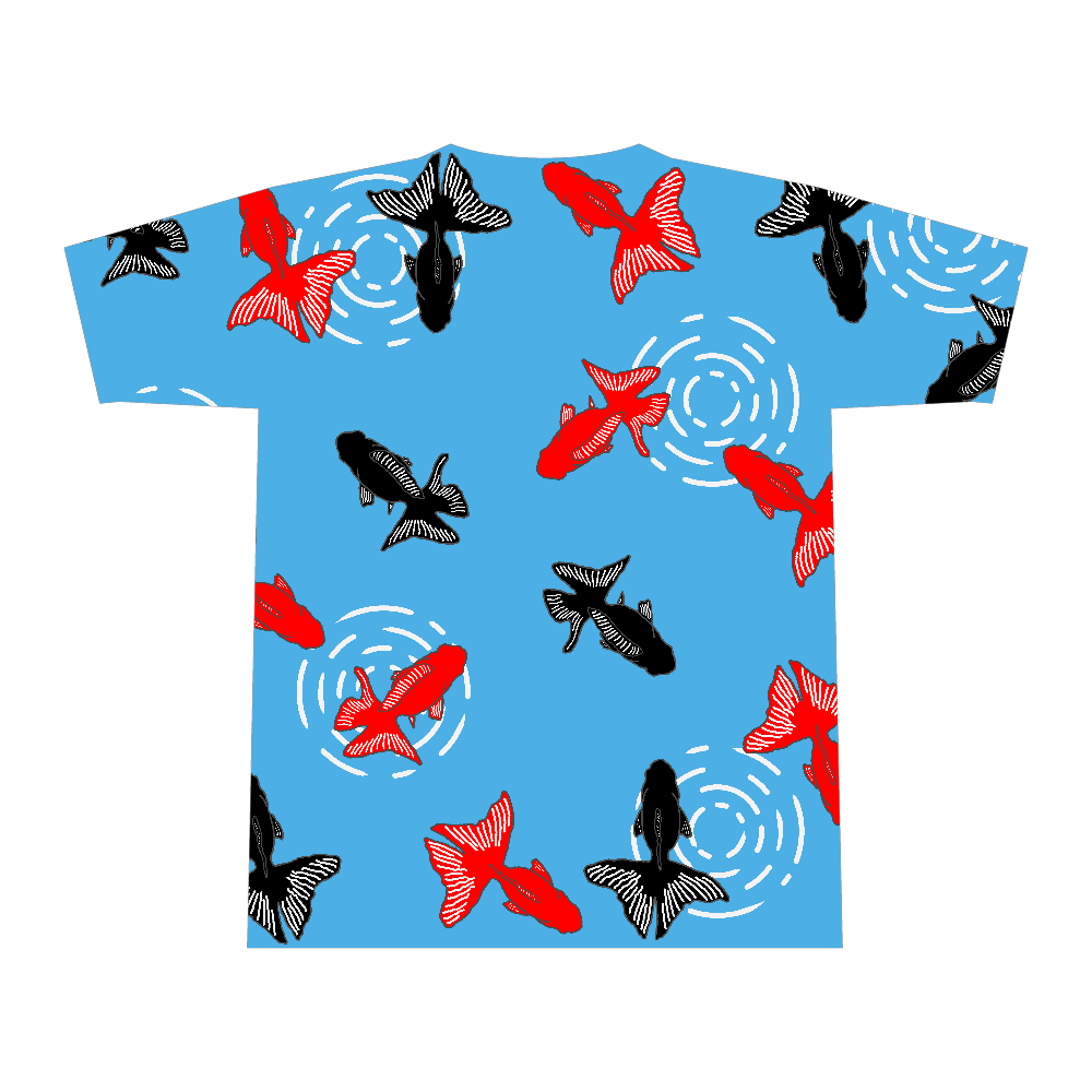 金魚〔表裏プリント〕