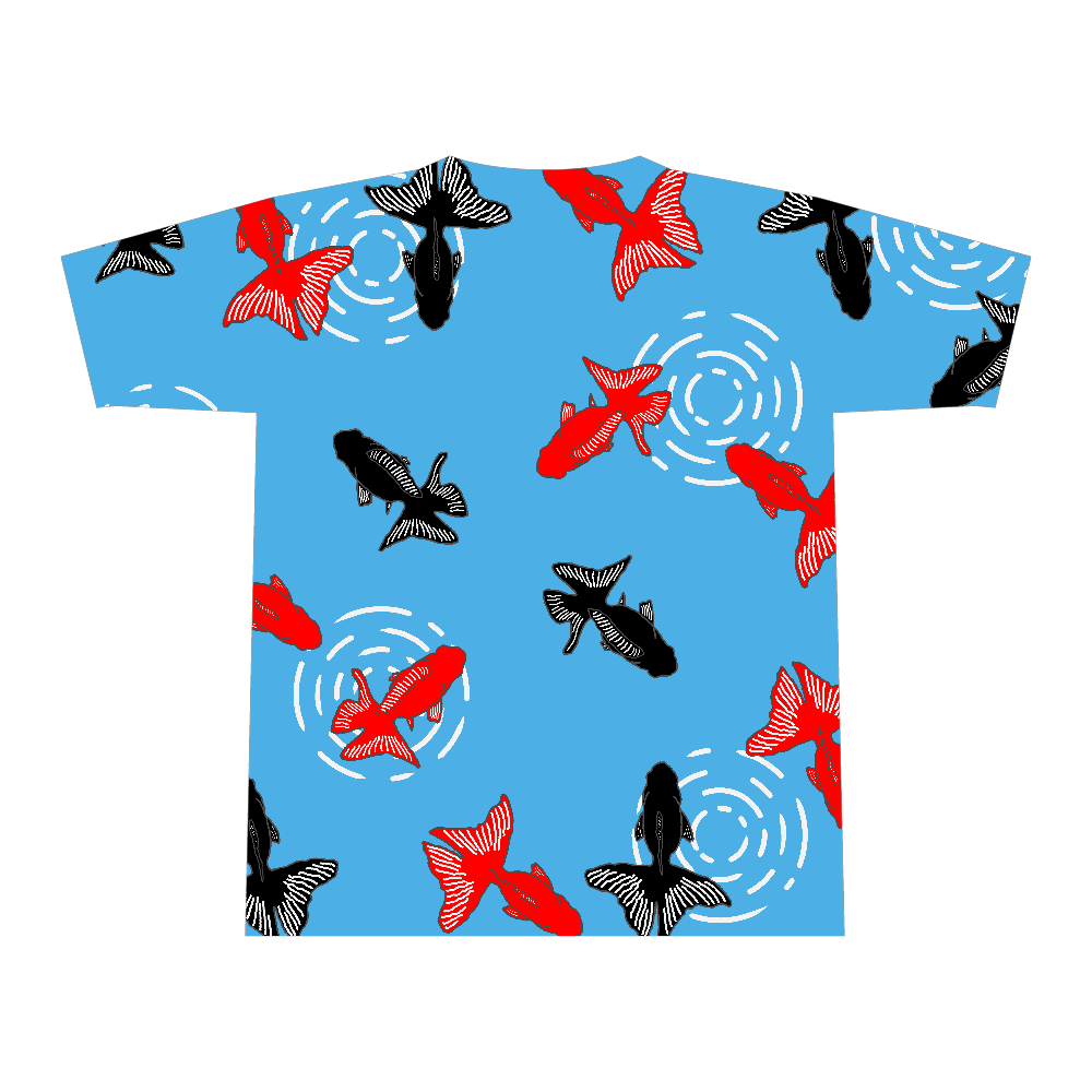 金魚〔表裏プリント〕