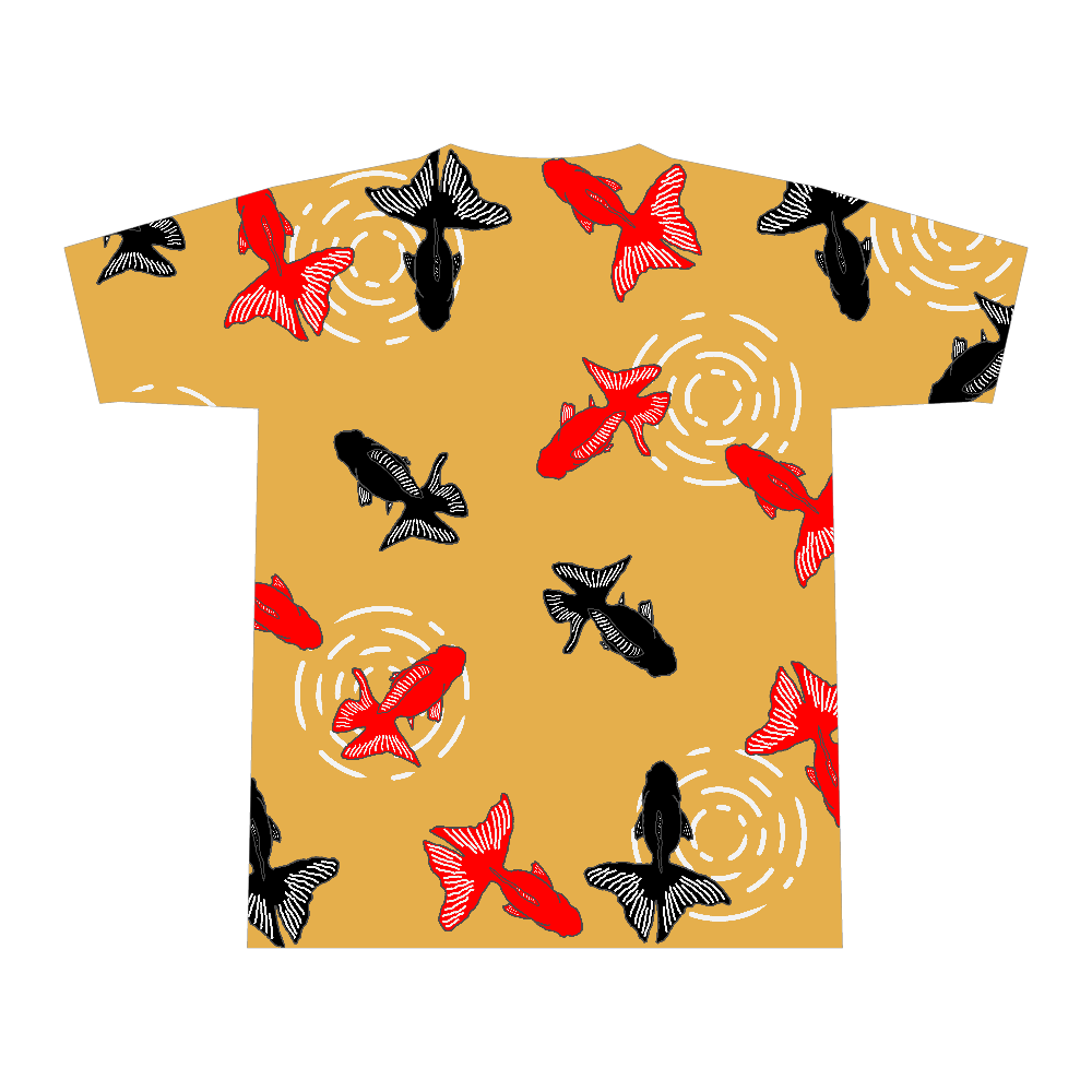 金魚〔表裏プリント〕