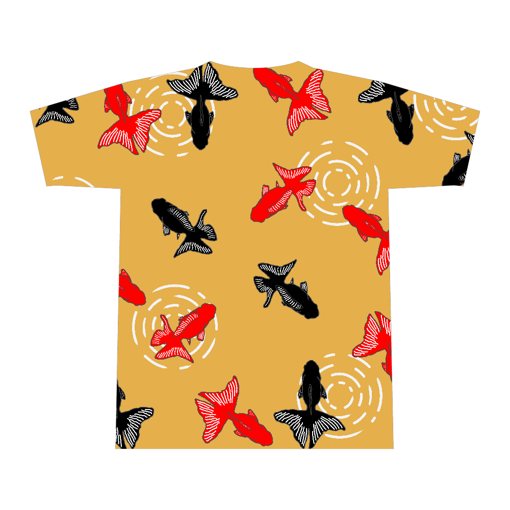 金魚〔表裏プリント〕