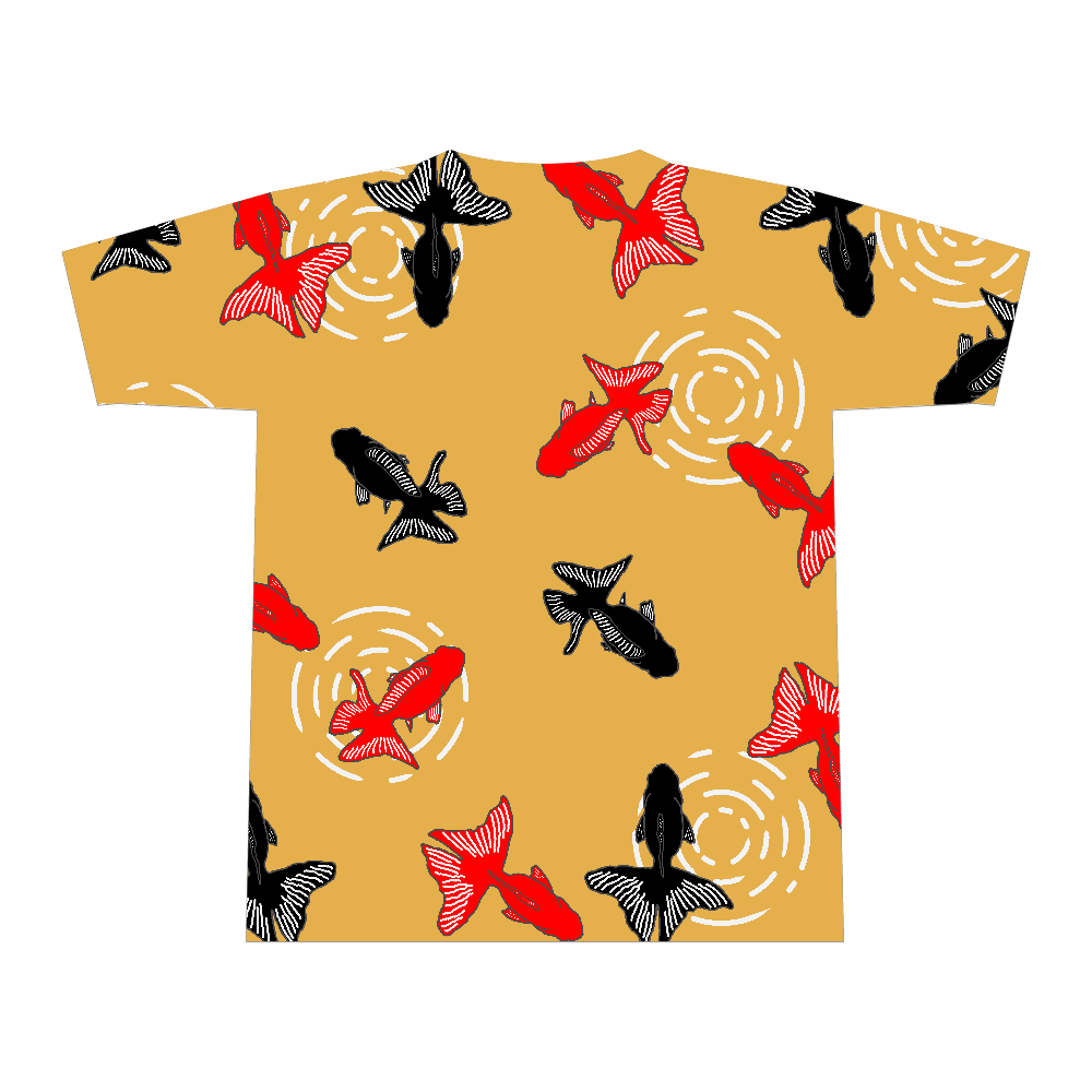 金魚〔表裏プリント〕