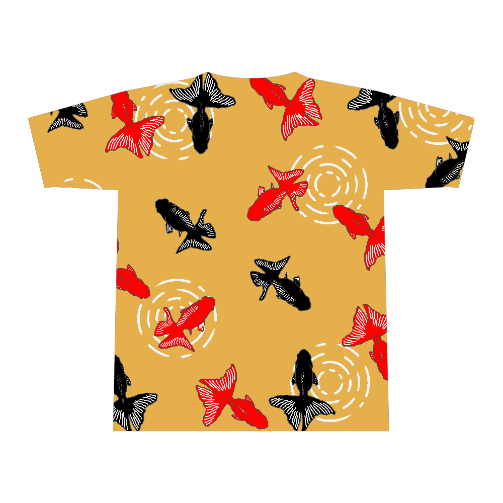 金魚〔表裏プリント〕