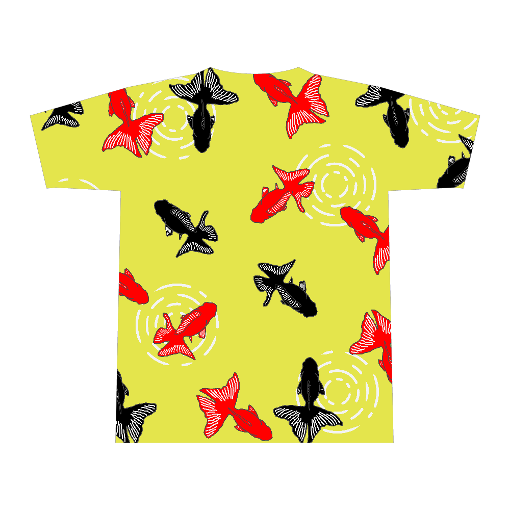 金魚〔表裏プリント〕